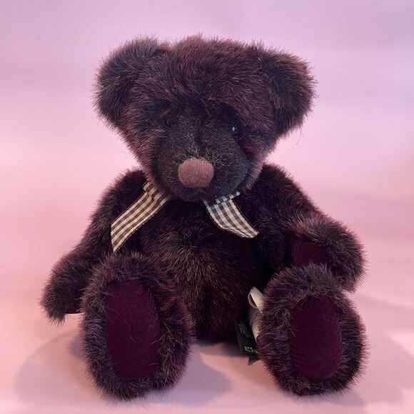 Winslow Plum Bear Plush Collectable Vintage Purple Teddy Bear Excellent Cond… - Picture 1 of 9